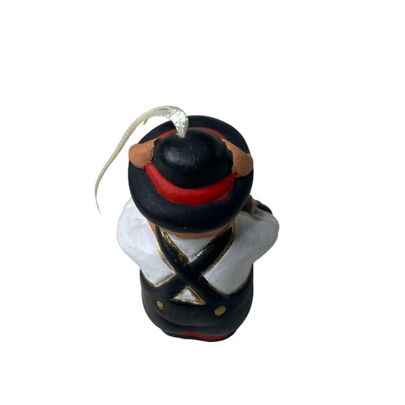 3 Pc Vintage Christmas Ornaments Ceramic Teddy and Friends u - Picture 10 of 15